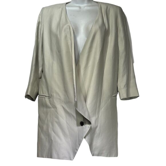 2nd day single button asymmetrical jacket Size 36 - Picture 1 of 7